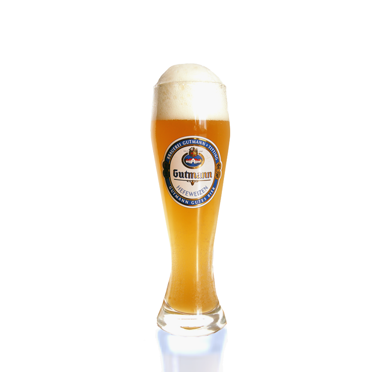 Bierglas Weizenglas Weißbierglas Brauerei Gutmann Brauerei Titting Bier Löwe #1 